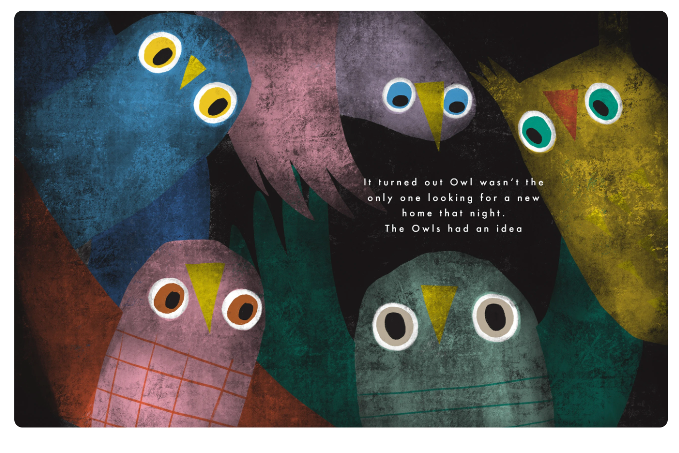 Owls New Home Kids Book (Super Seconds sale)