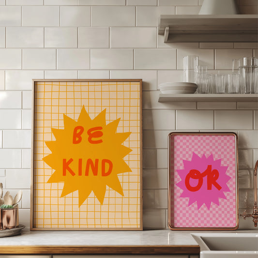 Be Kind A3/A4/A5 Art Print