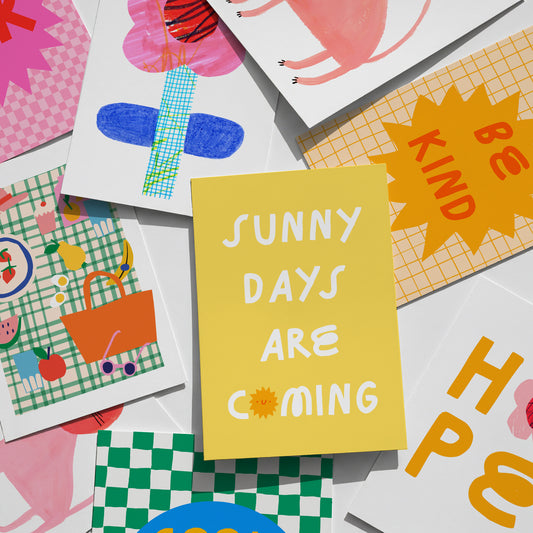 Sunny Days are Coming A3/A4/A5 Art Print