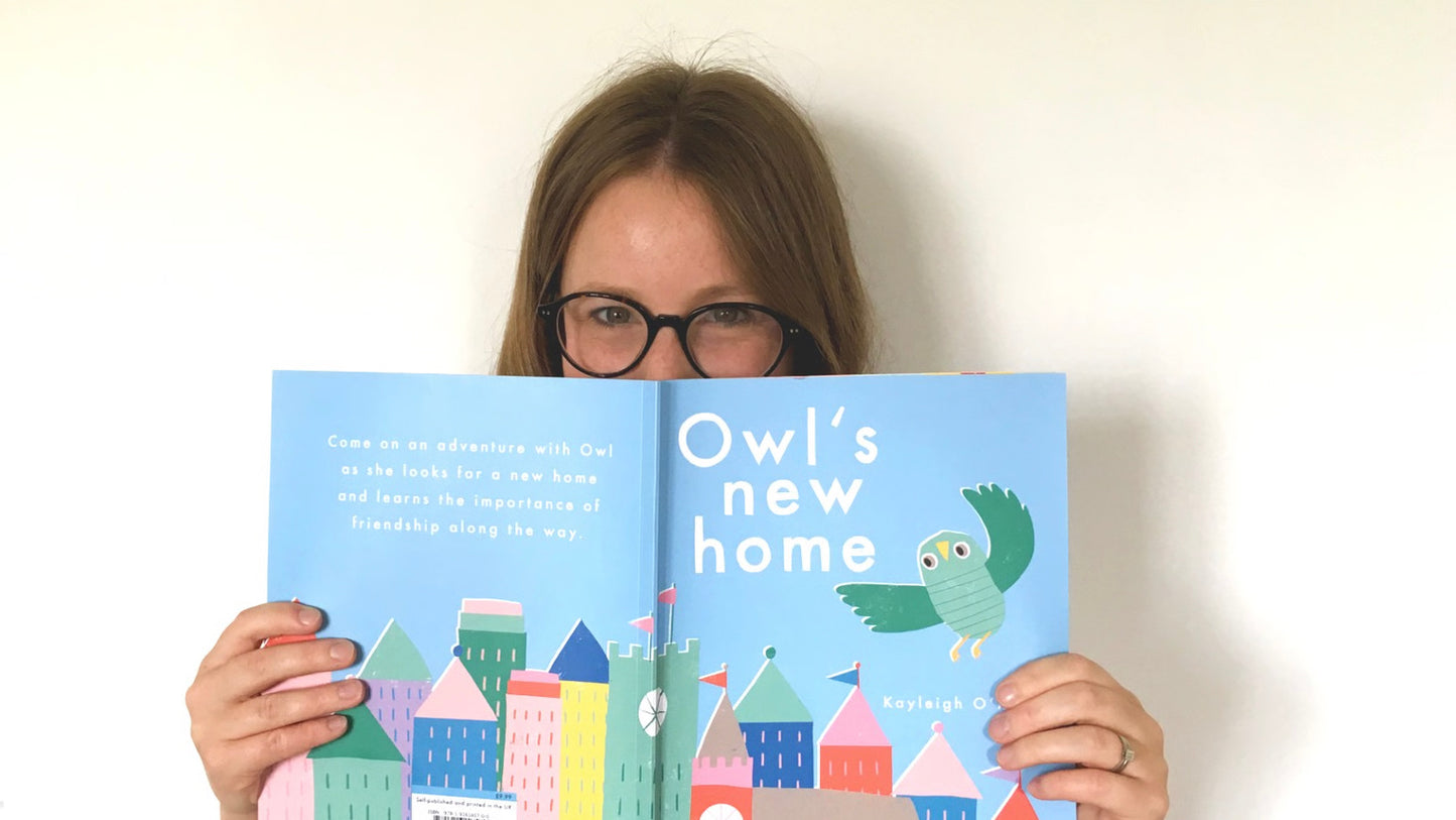 Owls New Home Kids Book (Super Seconds sale)