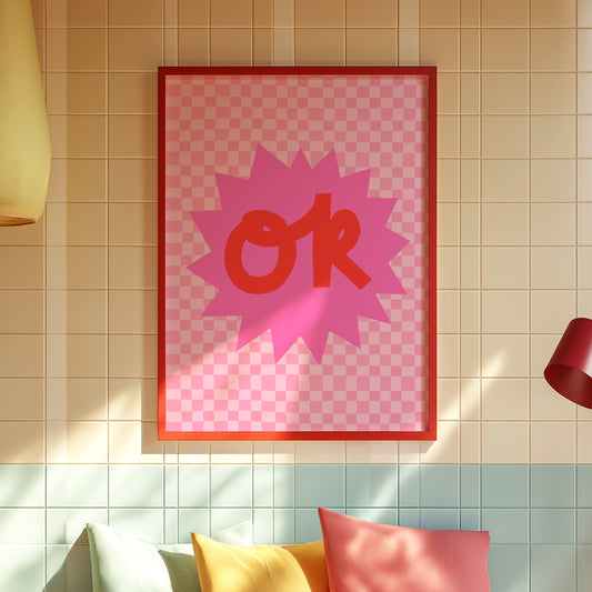OK A3/A4/A5 Art Print